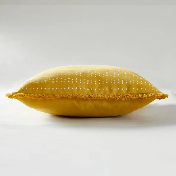 Fringed Diamond Geometric Cushion Cover - Image 4