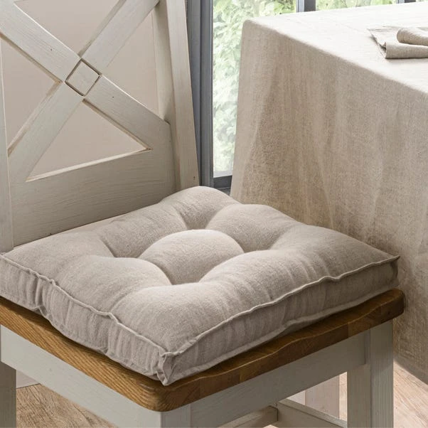 Cartmel Linen Seat Pad - Image 4