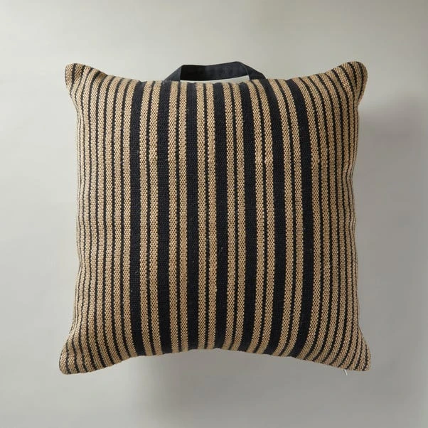 Jute And Cotton Floor Cushion - Image 4