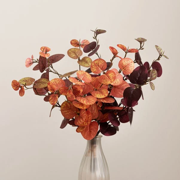 Artificial Autumn Eucalyptus Bouquet - Image 7