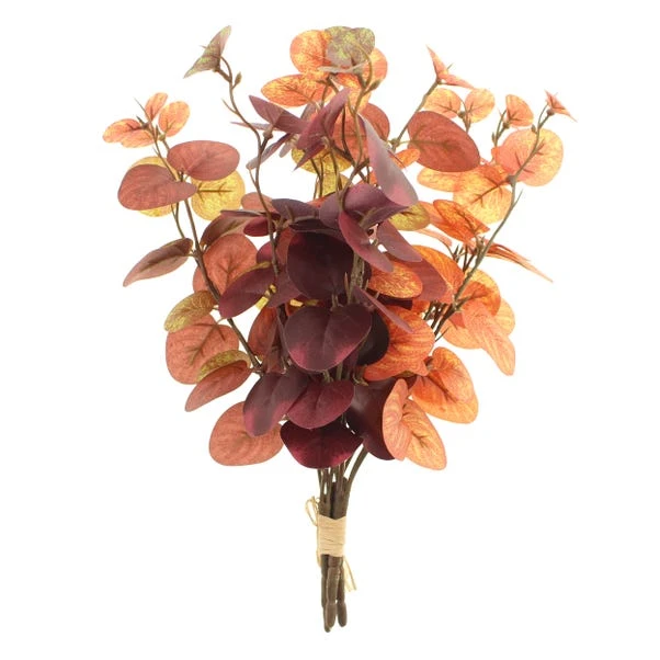 Artificial Autumn Eucalyptus Bouquet - Image 4