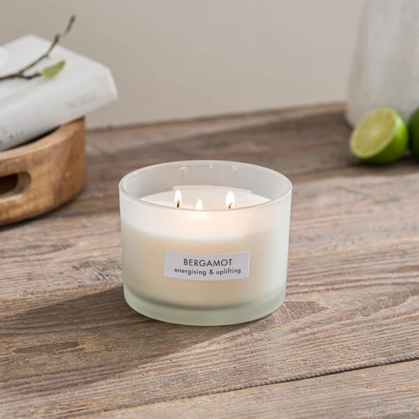 Bergamot Soy Wax Blend Multi Wick Candle