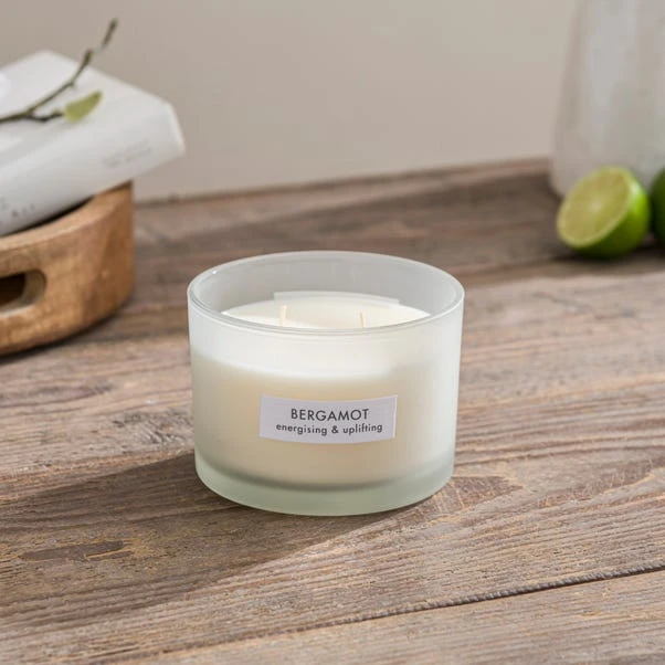 Bergamot Soy Wax Blend Multi Wick Candle - Image 2