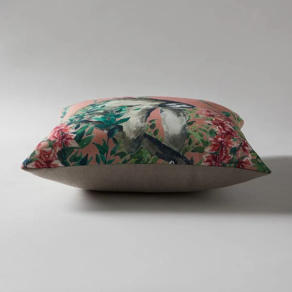 Sloth Jungle Print Cushion - Image 4