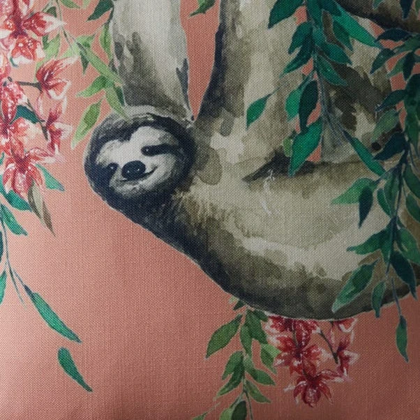 Sloth Jungle Print Cushion - Image 5