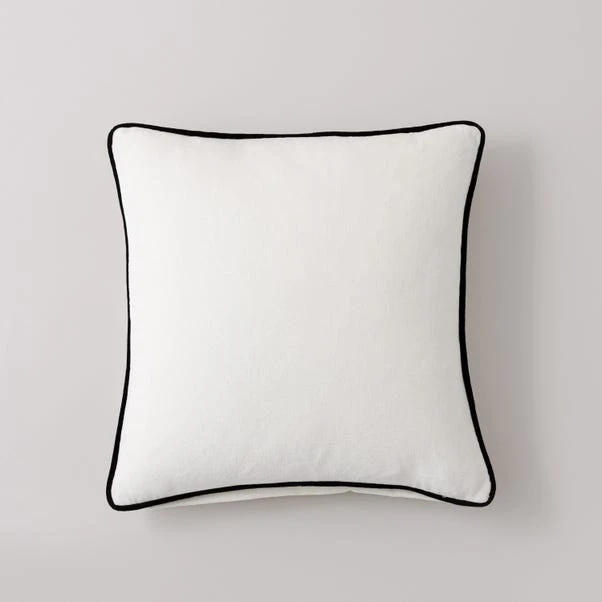 Clara Contrast Piping Cushion - Image 2