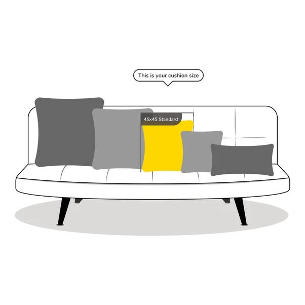 Chenille Square Cushion - Image 19