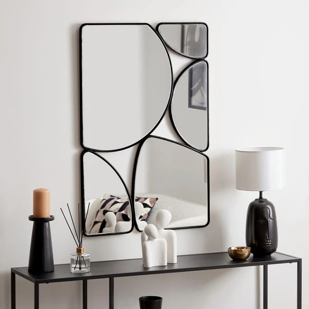 Multi Pebble Rectangle Wall Mirror - Image 4