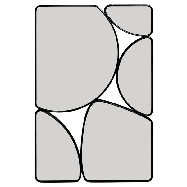 Multi Pebble Rectangle Wall Mirror - Image 6