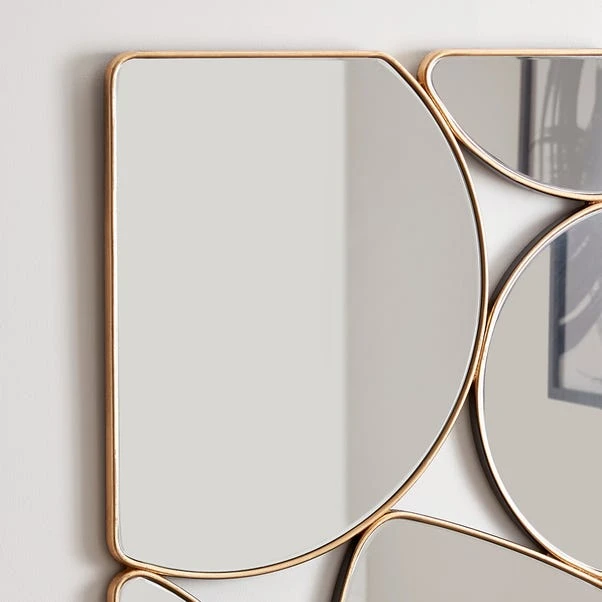 Multi Pebble Rectangle Wall Mirror - Image 2