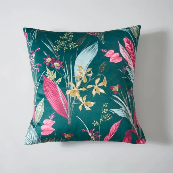 Tropical Velour Cushion - Image 2