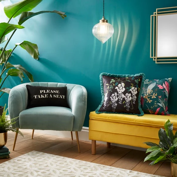 Tropical Velour Cushion - Image 6