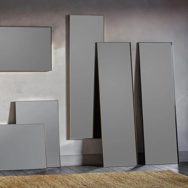 Huntly Slim Rectangle Full Length Leaner Mirror - Image 2