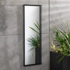 London Rectangle Indoor Outdoor Full Length Wall Mirror