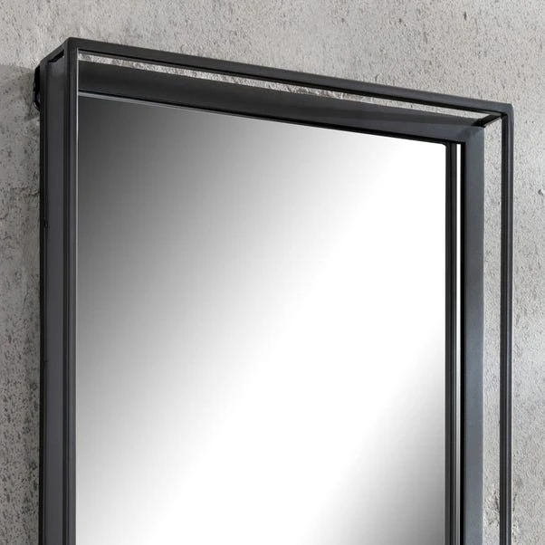 London Rectangle Indoor Outdoor Full Length Wall Mirror - Image 3