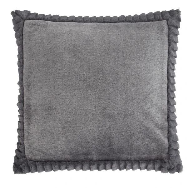 Catherine Lansfield Faux Velvet Cushion - Image 6
