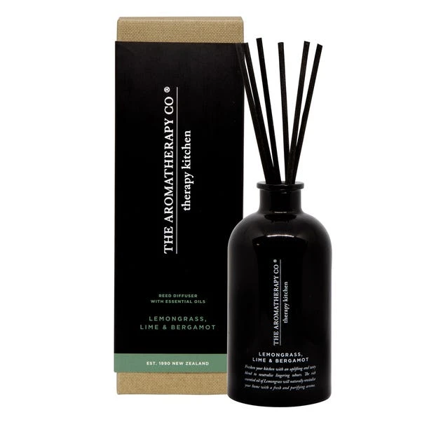 The Aromatherapy Co Therapy Lemongrass Lime & Bergamot Kitchen Diffuser - Image 3