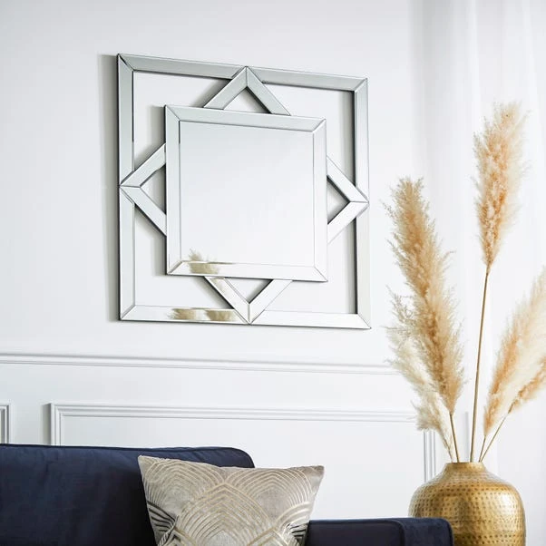 Luxe Geo Square Wall Mirror - Image 4