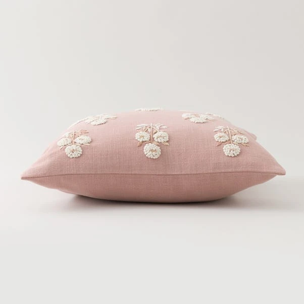 French Knot Floral Cushion Cover - Image 10