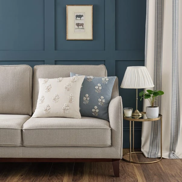 French Knot Floral Cushion Cover - Image 5