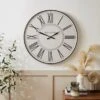 Metal Embossed Wall Clock