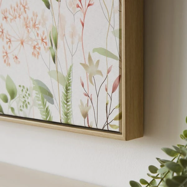 Floral Meadow Framed Canvas - Image 2