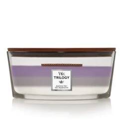 Woodwick Amethyst Sky Ellipse Crackle Candle