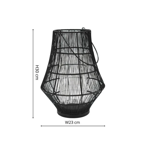 Portofino Curve Wirework Lantern - Image 8