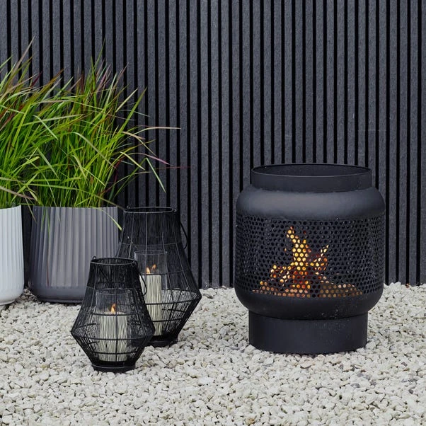 Portofino Curve Wirework Lantern - Image 9