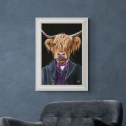 Hamilton By Louise Brown Framed Print