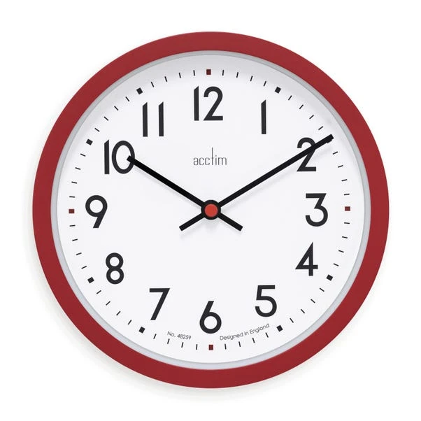Acctim Elstow Retro Quartz Wall Clock - Image 2