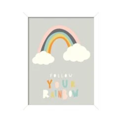 The Art Group Follow Your Rainbow Framed Print
