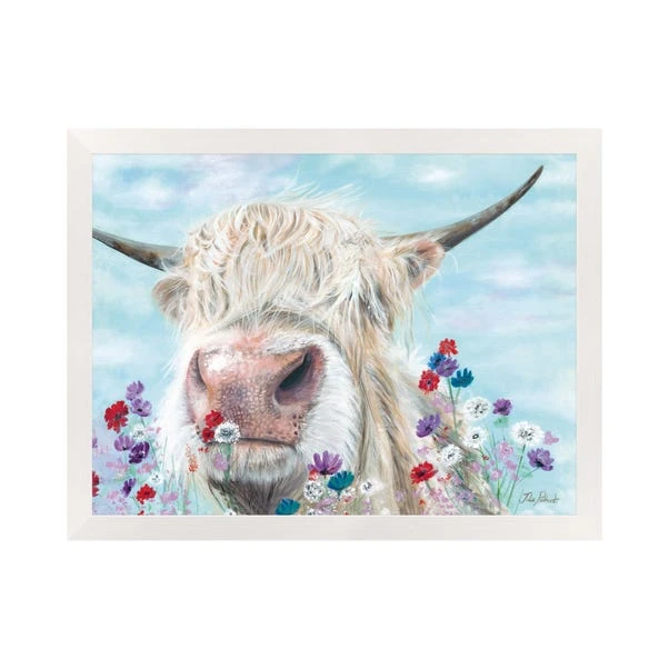 The Art Group Douglas With Flowers Framed Print - Image 2