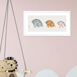 The Art Group Hedgehogs Framed Print