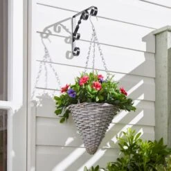Artificial Petunia Plant In Hanging Basket