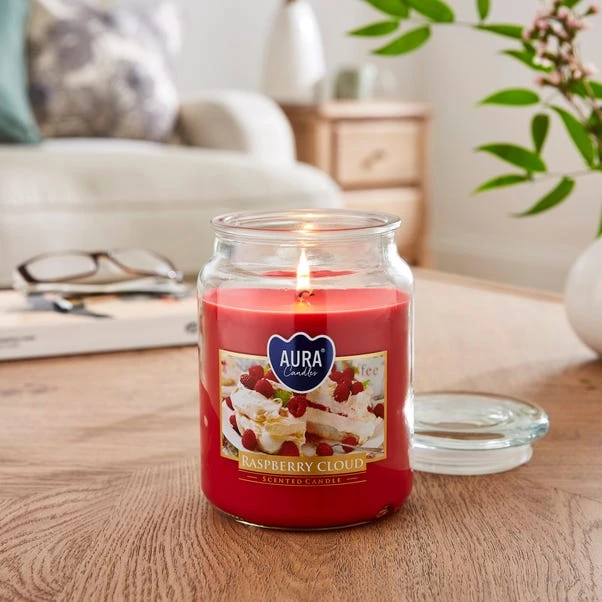 Raspberry Cloud Jar Candle - Image 6
