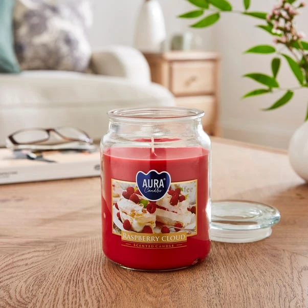 Raspberry Cloud Jar Candle - Image 7