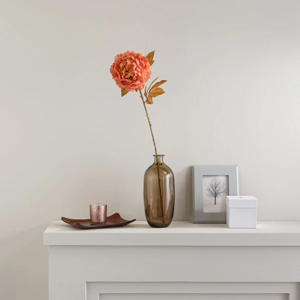 Artificial Dried Pink Peony Stem - Image 5