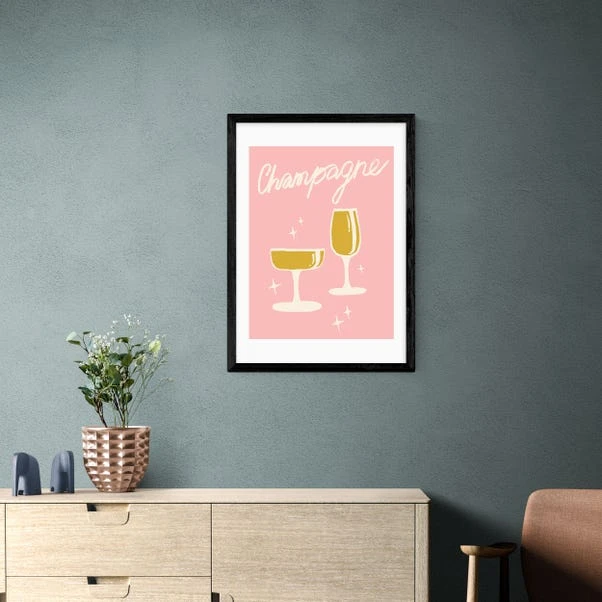 East End Prints Champagne Framed Print - Image 15