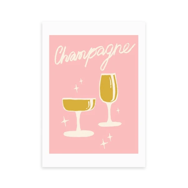 East End Prints Champagne Framed Print - Image 10