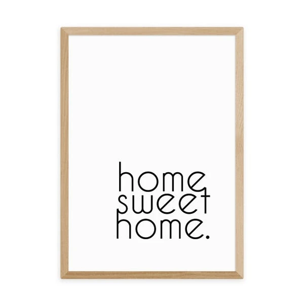 East End Prints Home Sweet Home Framed Print - Image 14