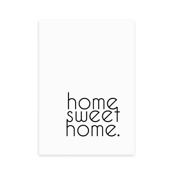 East End Prints Home Sweet Home Framed Print - Image 10