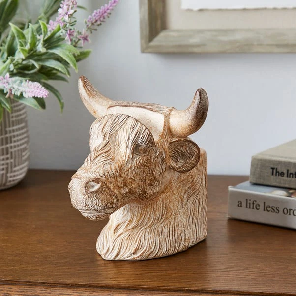 Highland Cow Glasses Holder & Pot - Image 2