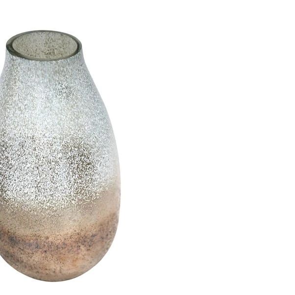 Verre Snowdrop Frosted Glass Vase - Image 7