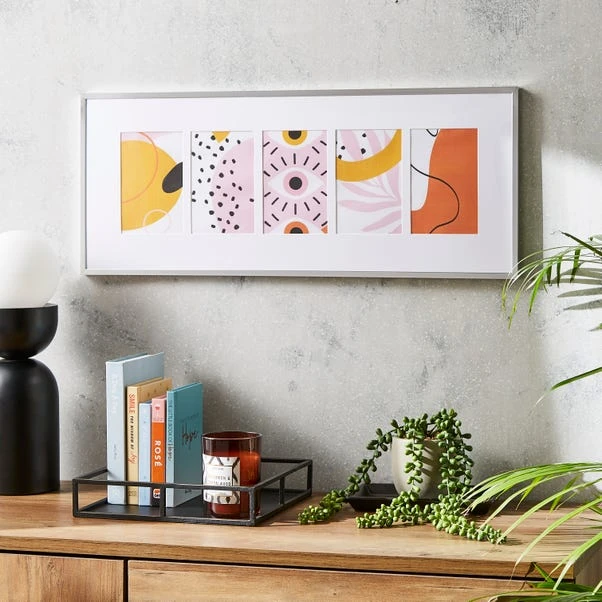 Skinny Metal Panel Multi Photo Frame - Image 7