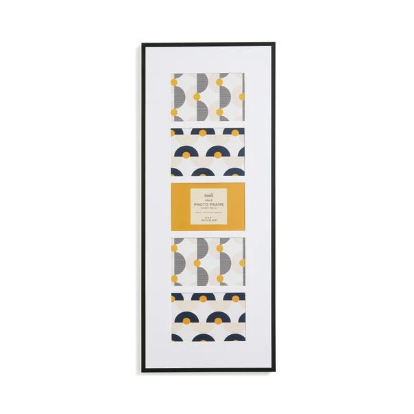 Skinny Metal Panel Multi Photo Frame - Image 6