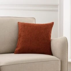 Chenille Square Cushion