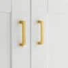 Set Of 2 Squared Edge 12cm D Bar Door Handles