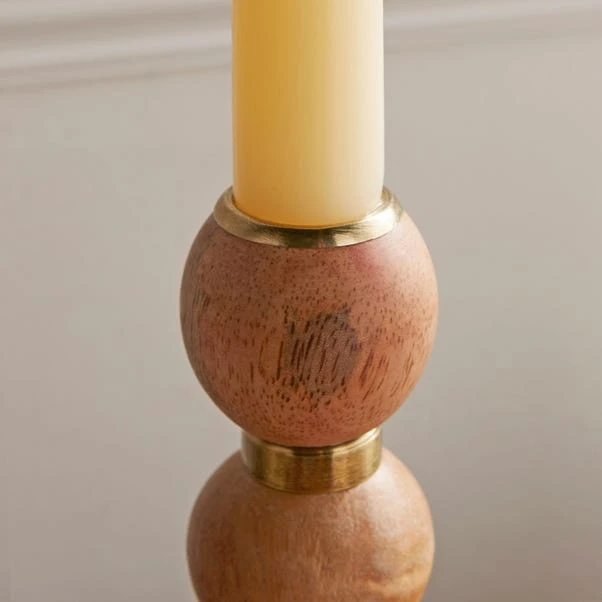 Wooden Candlestick Holder - Image 3
