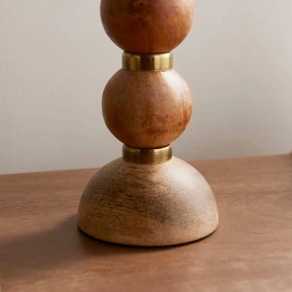 Wooden Candlestick Holder - Image 4